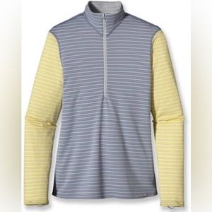 Patagonia Women’s Capilene 3 Midweight Zip-Neck Top Size Medium Sweater 1/4 Zip